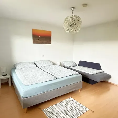 Panorama-haus Saentis - Schlafzimmer, Wohnzimmer, Kueche, Bad, Sonnenterrasse Mit Bergblick Im Garten Appartement *